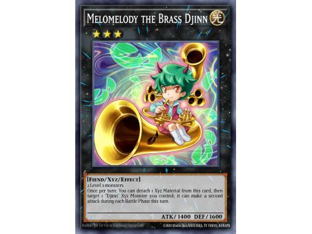 Melomelody the Brass Djinn (Common)