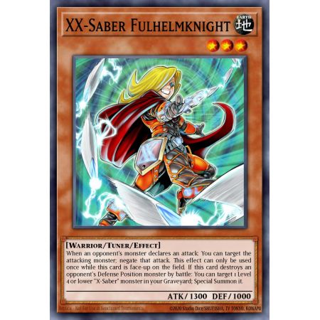 XX-Saber Fulhelmknight (Common)