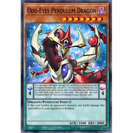 Odd-Eyes Pendulum Dragon (Shatterfoil Rare)