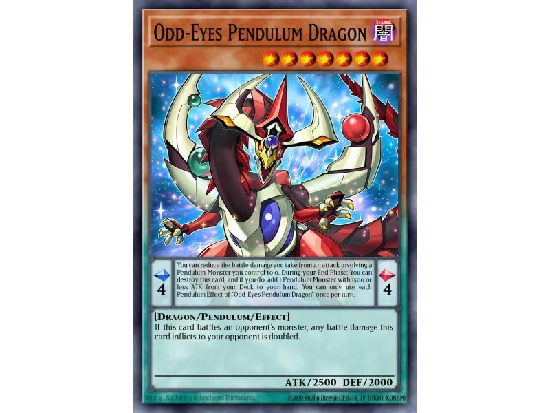 Odd-Eyes Pendulum Dragon (Shatterfoil Rare)