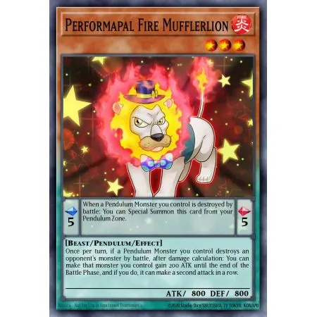 Performapal Fire Mufflerlion (Common)