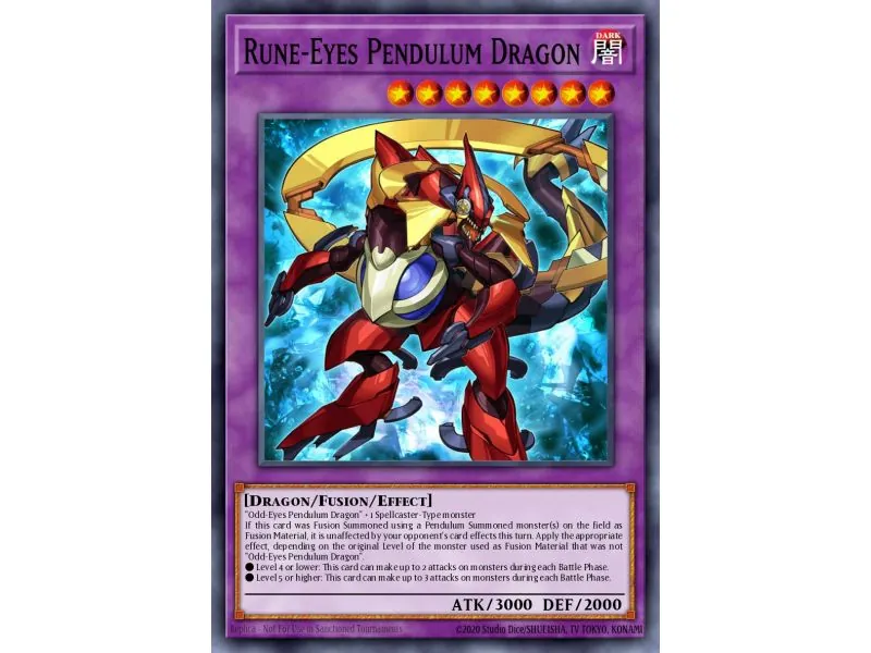 Rune-Eyes Pendulum Dragon (Common)