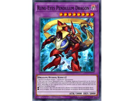 Rune-Eyes Pendulum Dragon (Common)