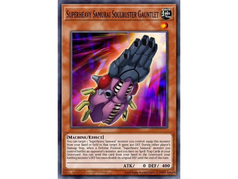 Superheavy Samurai Soulbuster Gauntlet (Common)