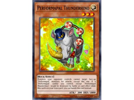 Performapal Thunderhino (Common)