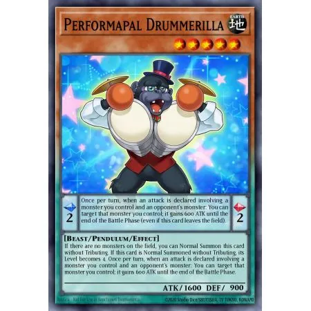 Performapal Drummerilla (Common)