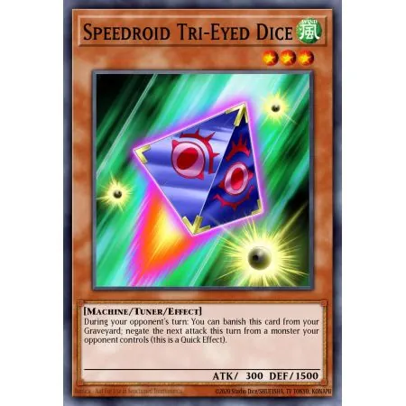 Speedroid Tri-Eyed Dice (Common)