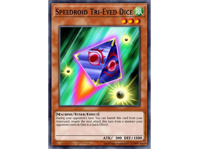 Speedroid Tri-Eyed Dice (Common)