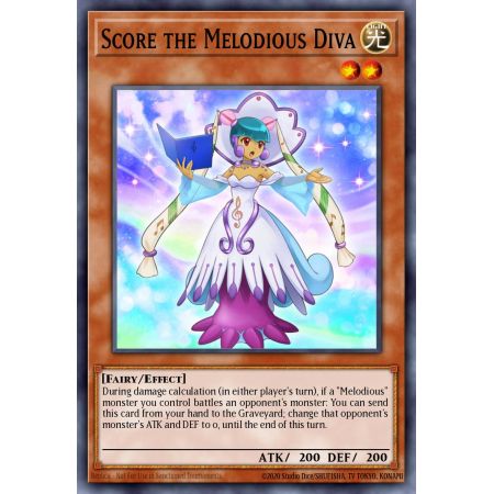 Score the Melodious Diva (Common)