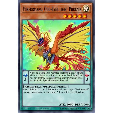 Performapal Odd-Eyes Light Phoenix (Common)