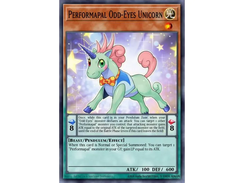 Performapal Odd-Eyes Unicorn (Common)