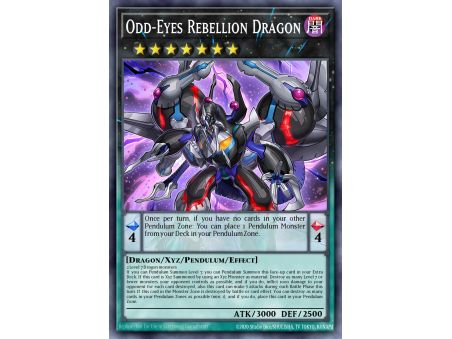 Odd-Eyes Rebellion Dragon (Starfoil Rare)