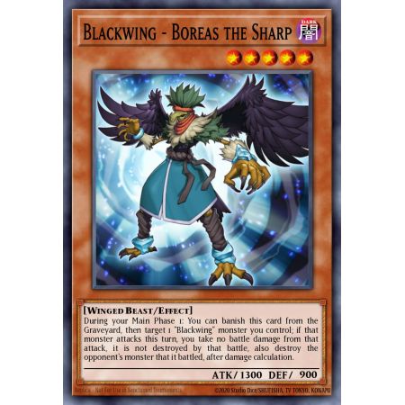 Blackwing - Boreas the Sharp (Rare)