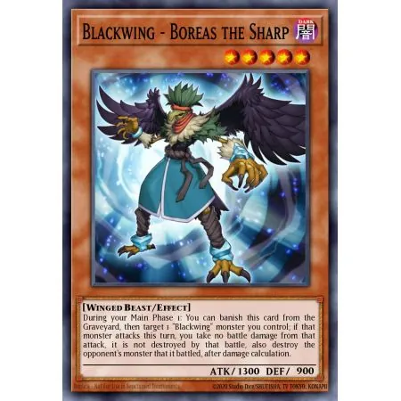 Blackwing - Boreas the Sharp (Rare)