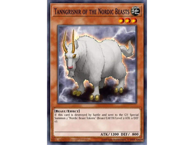 Tanngrisnir of the Nordic Beasts (Super Rare)