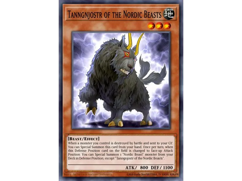 Tanngnjostr of the Nordic Beasts (Rare)