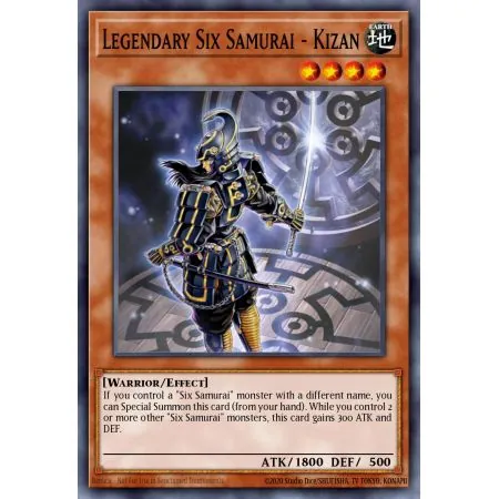 Legendary Six Samurai - Kizan (Super Rare)