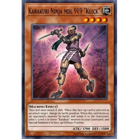 Karakuri Ninja mdl 919 "Kuick" (Common)
