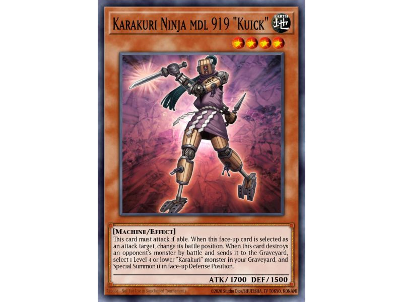 Karakuri Ninja mdl 919 "Kuick" (Common)