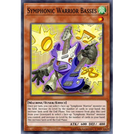 Symphonic Warrior Basses (Super Rare)