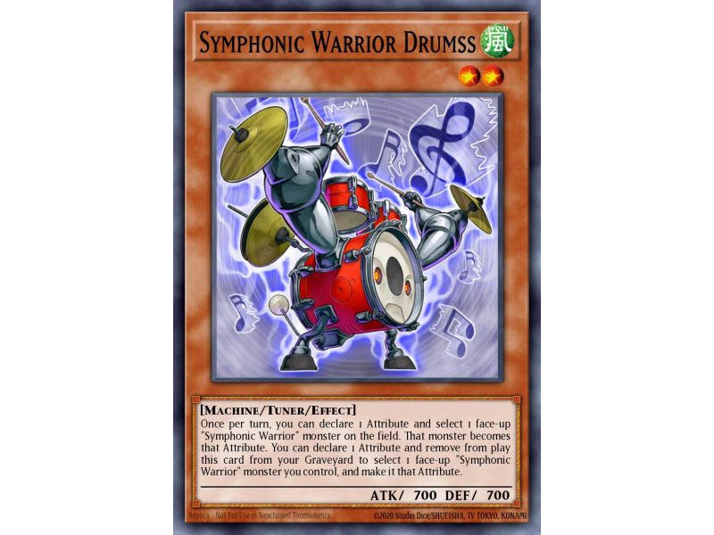 Symphonic Warrior Drumss (Super Rare)