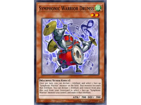 Symphonic Warrior Drumss (Super Rare)