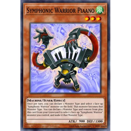 Symphonic Warrior Piaano (Rare)