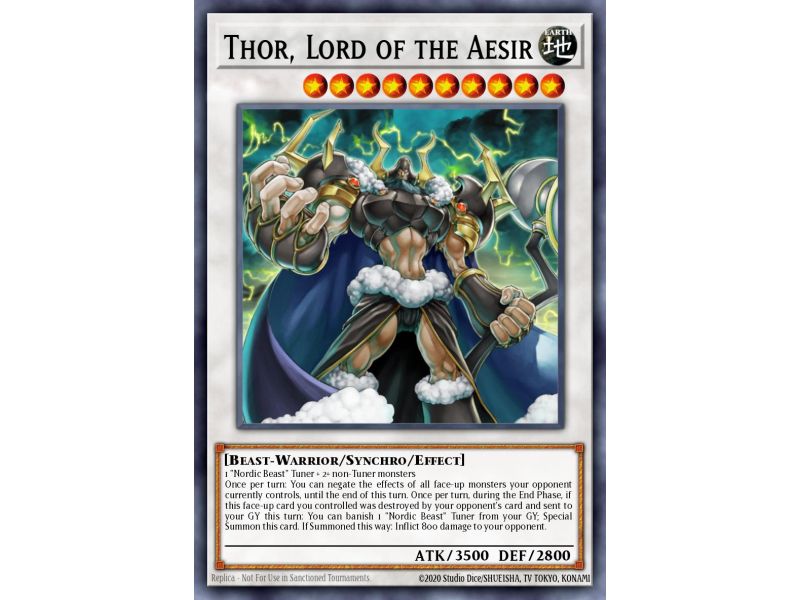 Thor, Lord of the Aesir (Ultimate Rare)