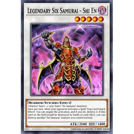 Legendary Six Samurai - Shi En (Ultimate Rare)