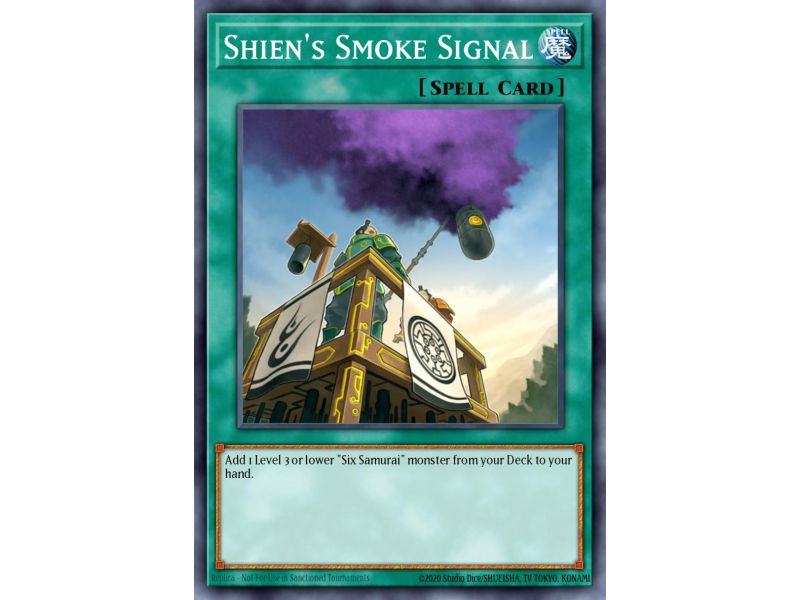 Shien's Smoke Signal (Rare)