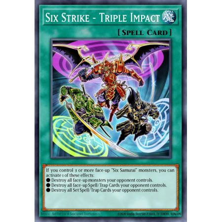 Six Strike - Triple Impact (Common)