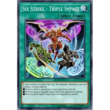 Six Strike - Triple Impact (Common)