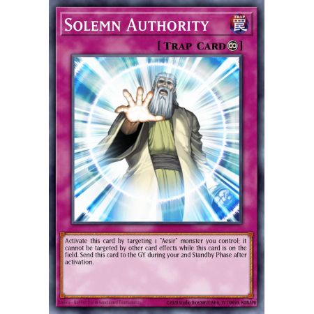 Solemn Authority (Common)