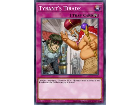 Tyrant's Tirade (Common)