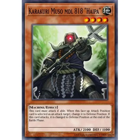Karakuri Muso mdl 818 "Haipa" (Ultimate Rare)