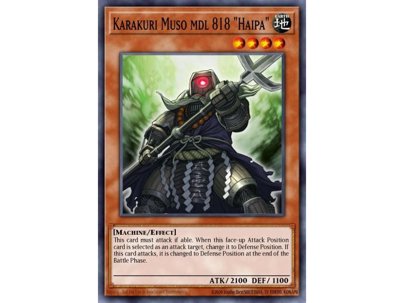 Karakuri Muso mdl 818 "Haipa" (Ultimate Rare)