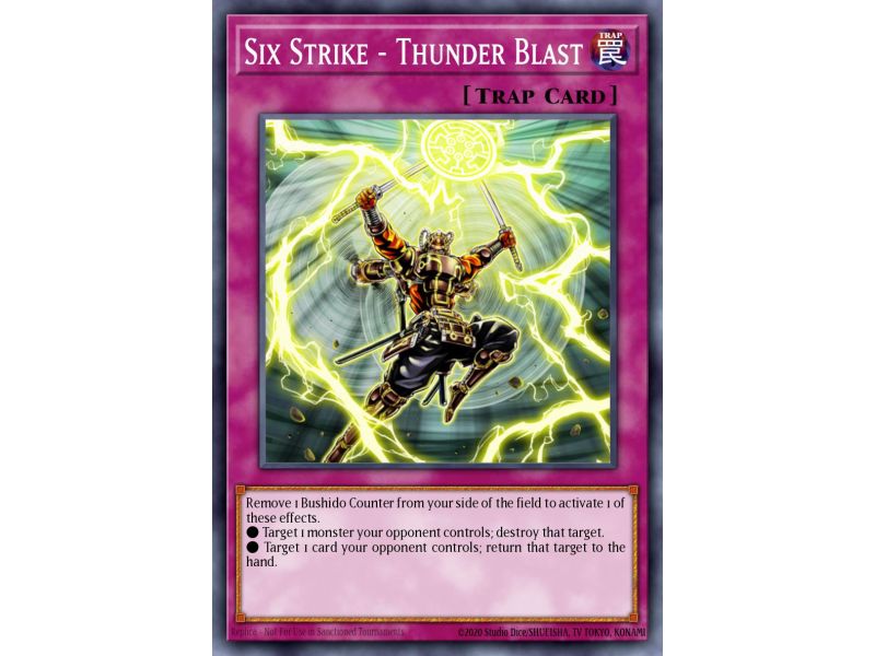 Six Strike - Thunder Blast (Secret Rare)