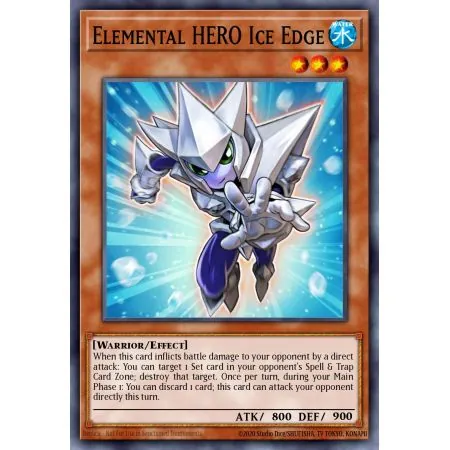 Elemental HERO Ice Edge (Super Rare)