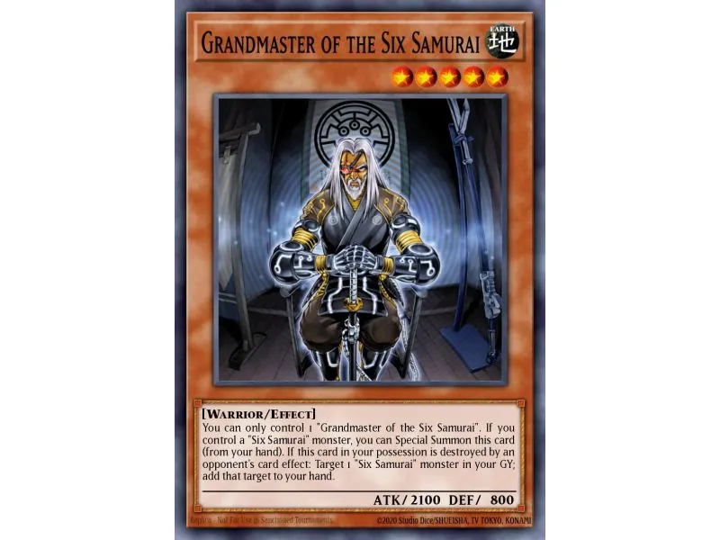 Grandmaster of the Six Samurai (Secret Rare)