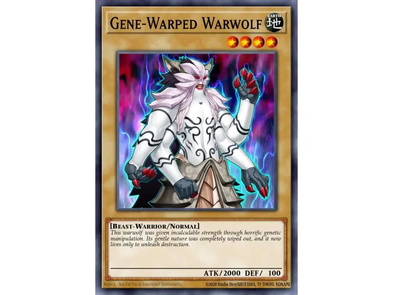 Gene-Warped Warwolf (Super Rare)
