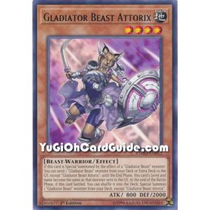 Gladiator Beast Attorix (Rare)