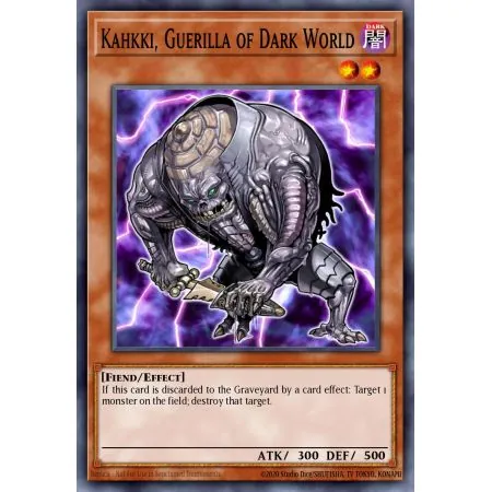 Kahkki, Guerilla of Dark World (Common)