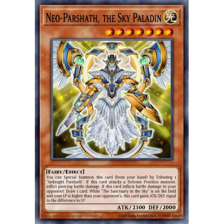 Neo-Parshath, the Sky Paladin (Secret Rare)