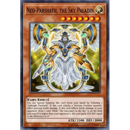 Neo-Parshath, the Sky Paladin (Secret Rare)
