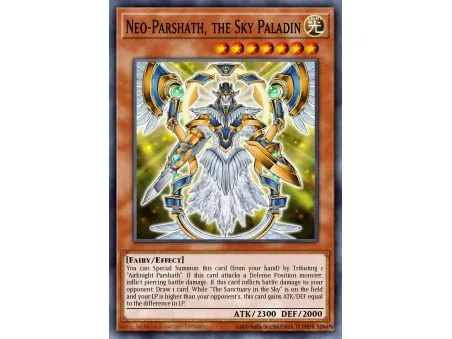 Neo-Parshath, the Sky Paladin (Secret Rare)