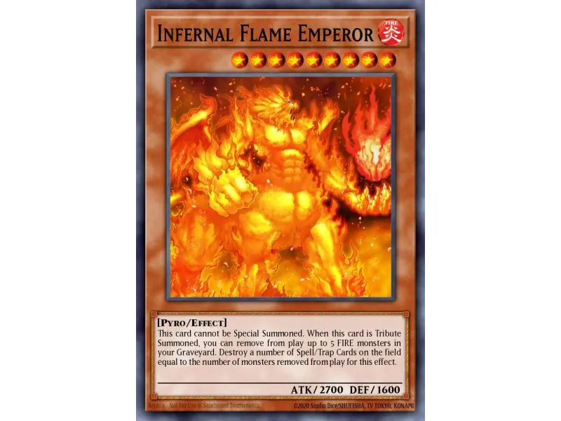 Infernal Flame Emperor (Ultra Rare)