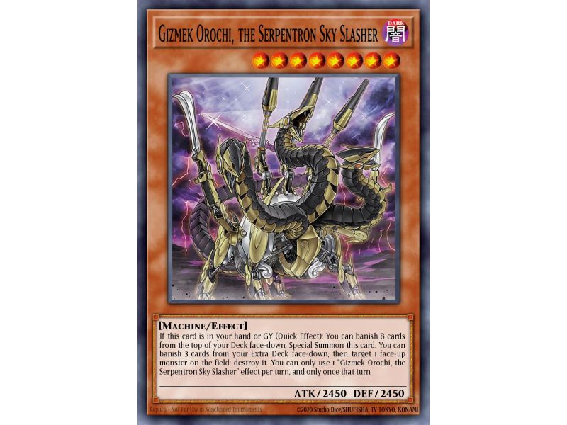 Gizmek Orochi, the Serpentron Sky Slasher (Common)