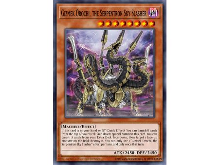 Gizmek Orochi, the Serpentron Sky Slasher (Common)