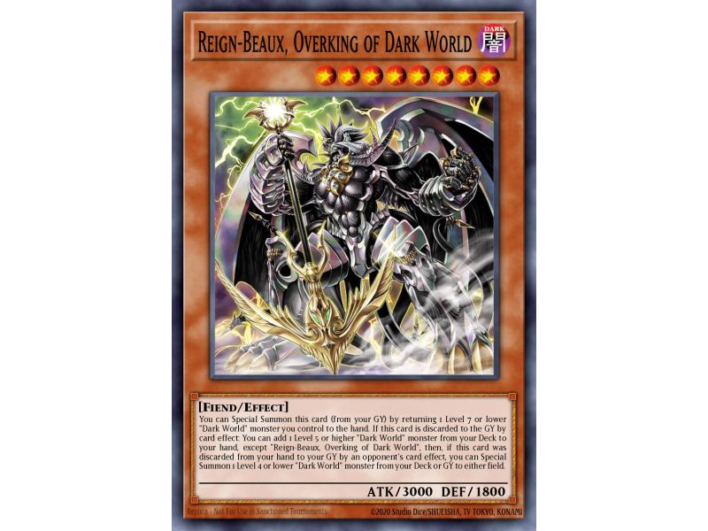 Reign-Beaux, Overking of Dark World (Ultra Rare)