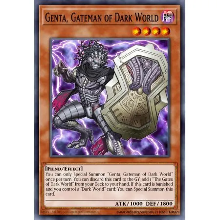 Genta, Gateman of Dark World (Super Rare)
